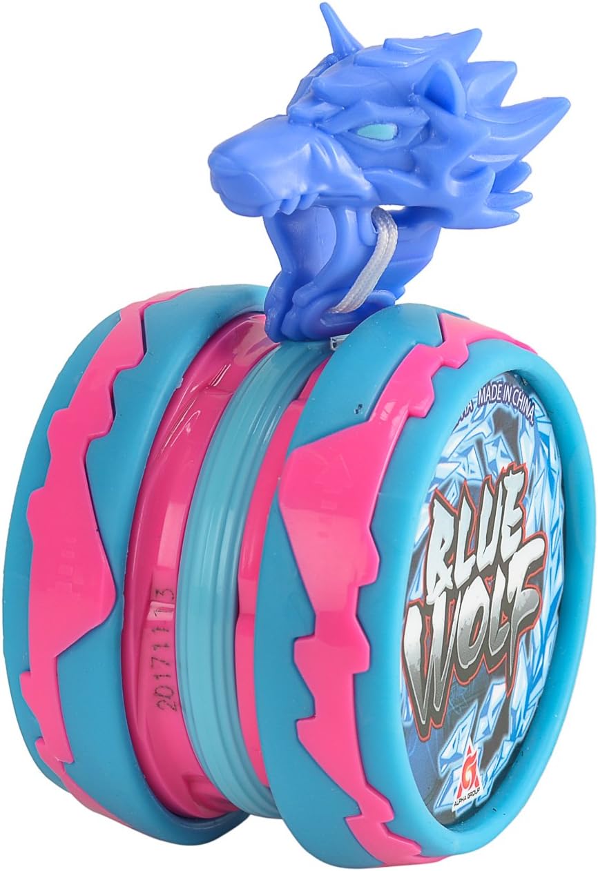 Blazing Team Blue Wolf Yo-Yo - Guardian of Creatures, Level 1, for Teens, One Size (EU677116)