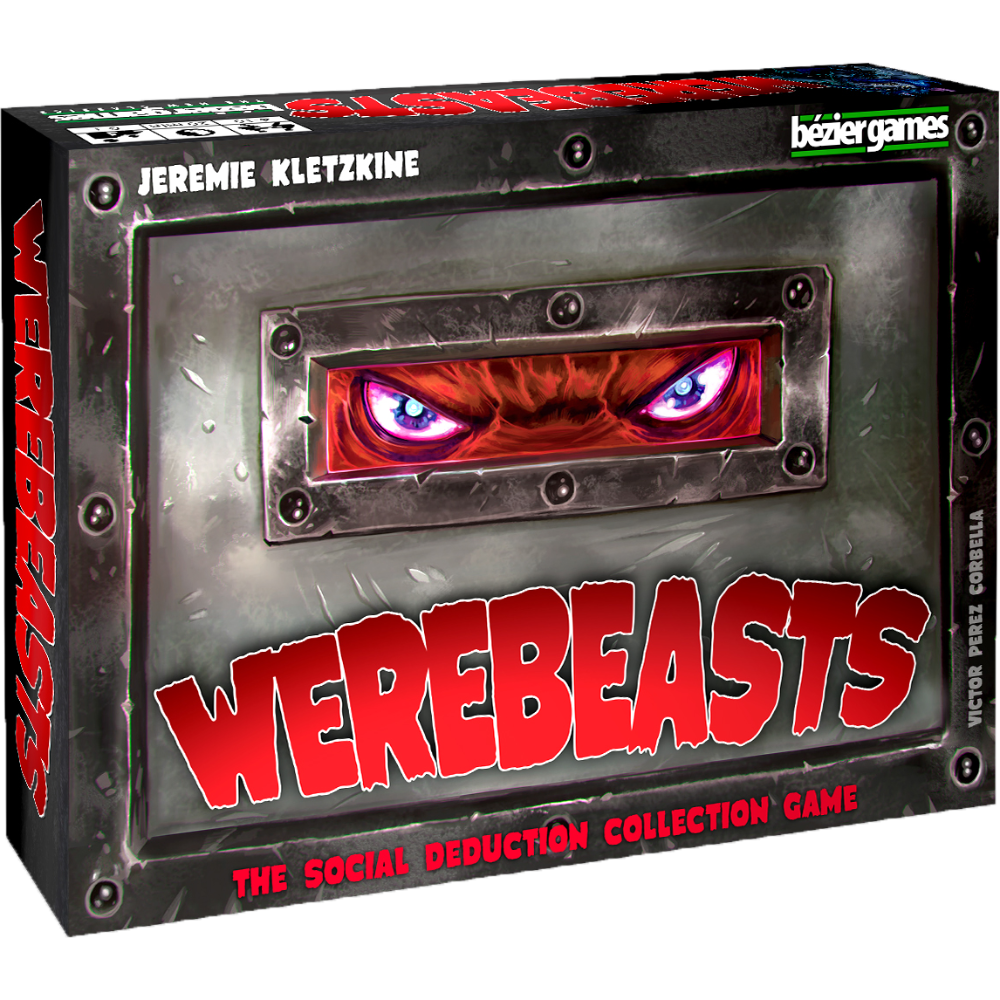 Bezier Games Werebeasts Party Strategy Fast Paced Interactive Card Game