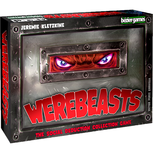 Bezier Games Werebeasts Party Strategy Fast Paced Interactive Card Game