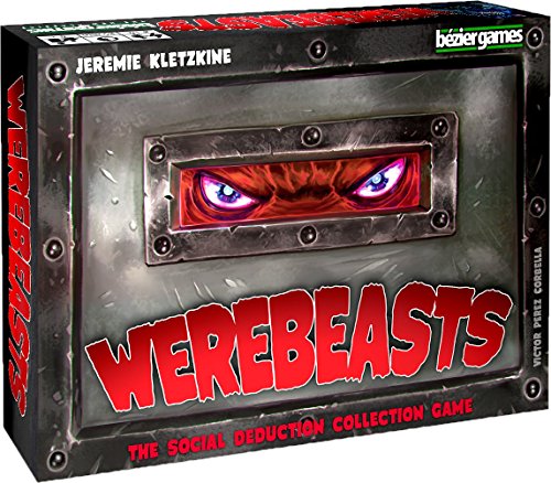 Bezier Games Werebeasts Party Strategy Fast Paced Interactive Card Game