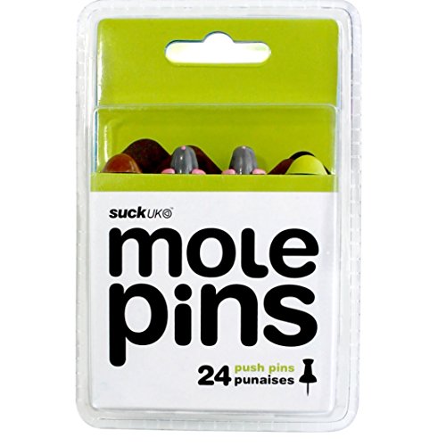 Suck Uk Mole Novelty Push Pins